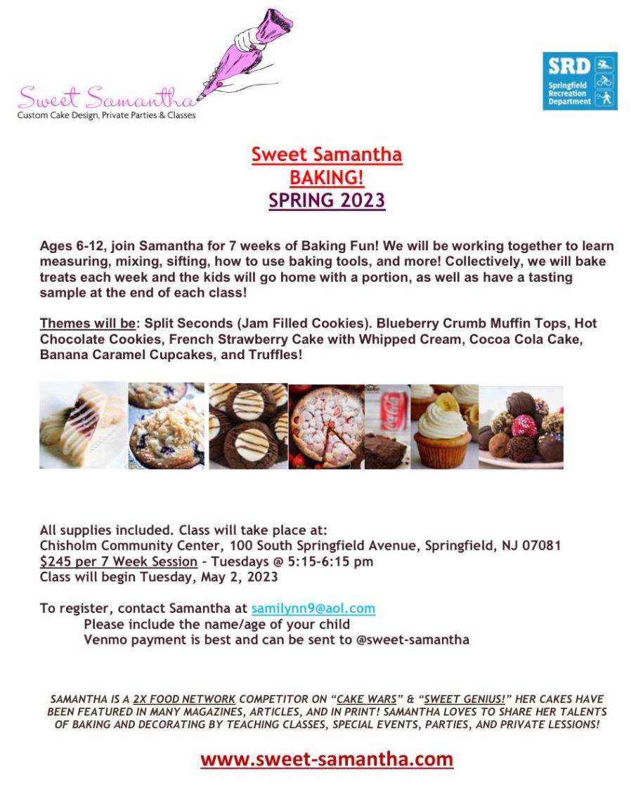 Baking Classes NJ